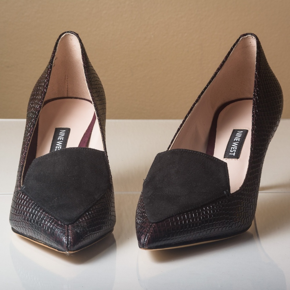 Nine West Leather Heels